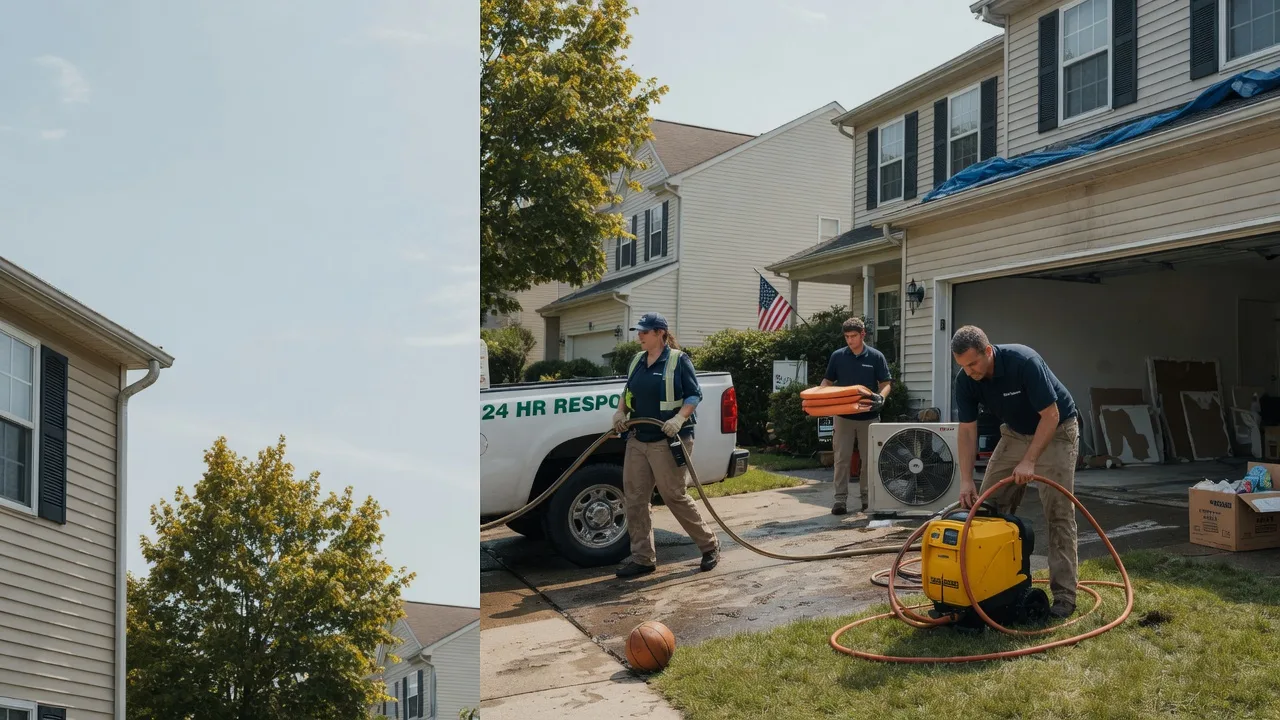 Emergency Water Damage Restoration in Lusby, MD near me